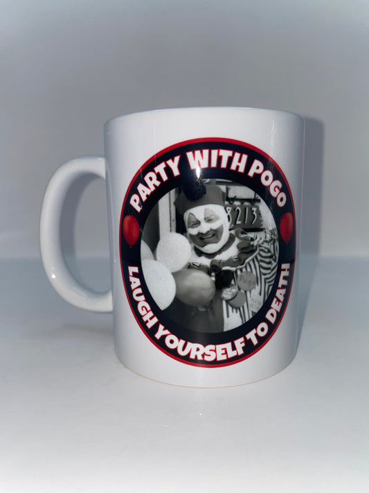 John Wayne Gacy - Pogo – Dark Humour True Crime Serial Killer Parody Mug Gift