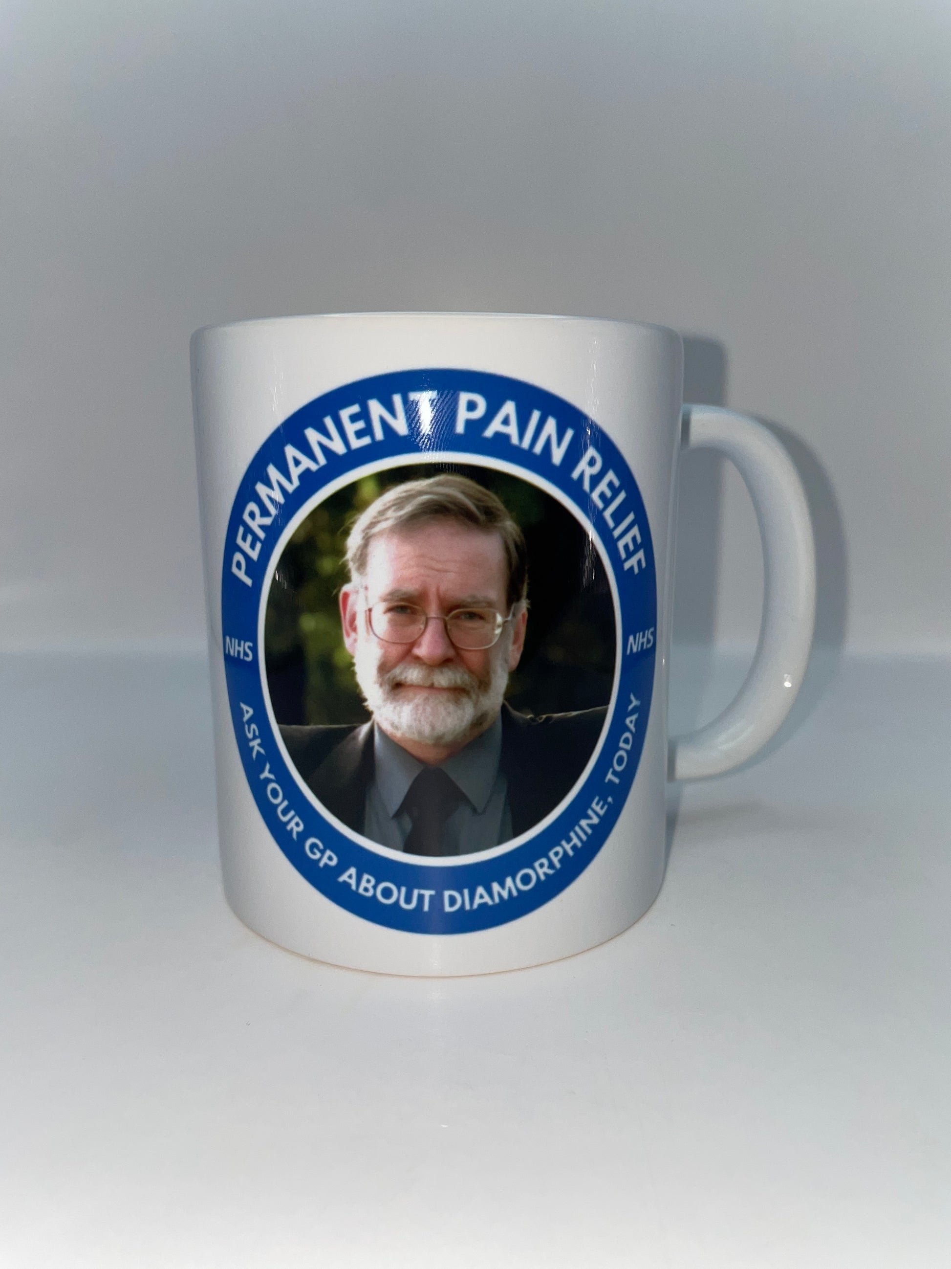 Harold Shipman NHS Parody Mug