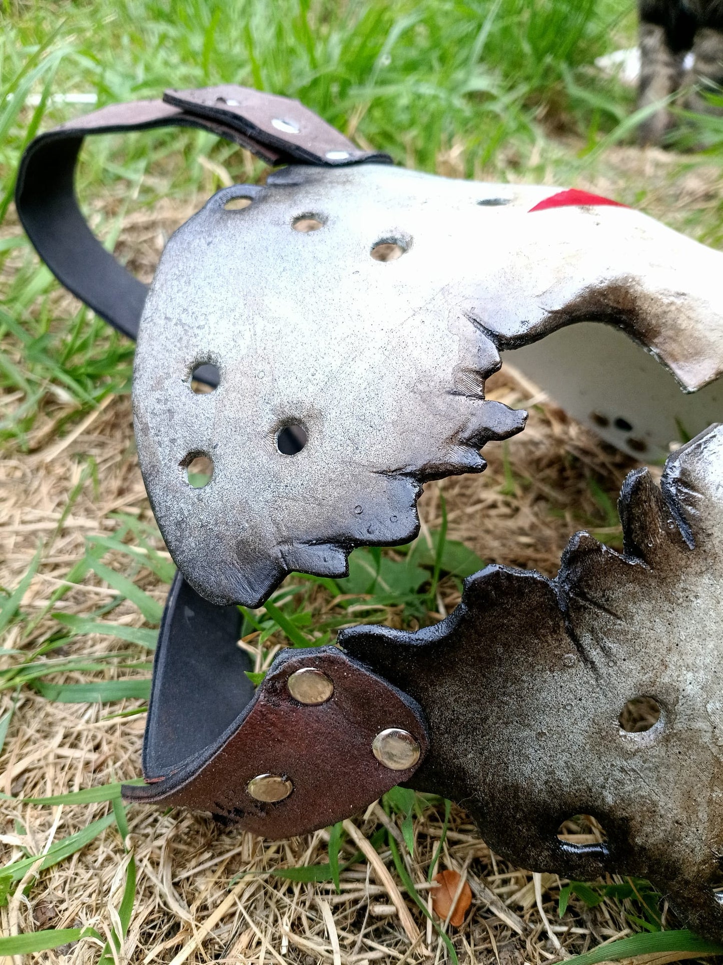 Jason Voorhees Friday the 13th | Jason Goes to Hell Mask | Hand Painted by Cursed Shape Horror Customs