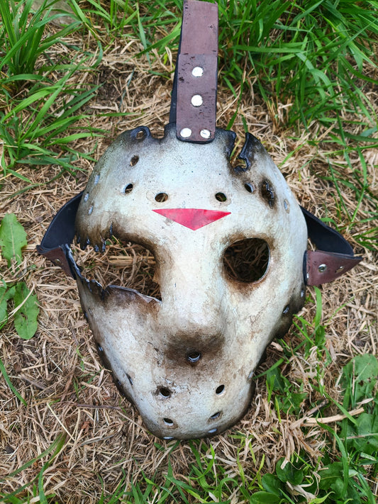 Jason Voorhees Friday the 13th | Jason Goes to Hell Mask | Hand Painted by Cursed Shape Horror Customs