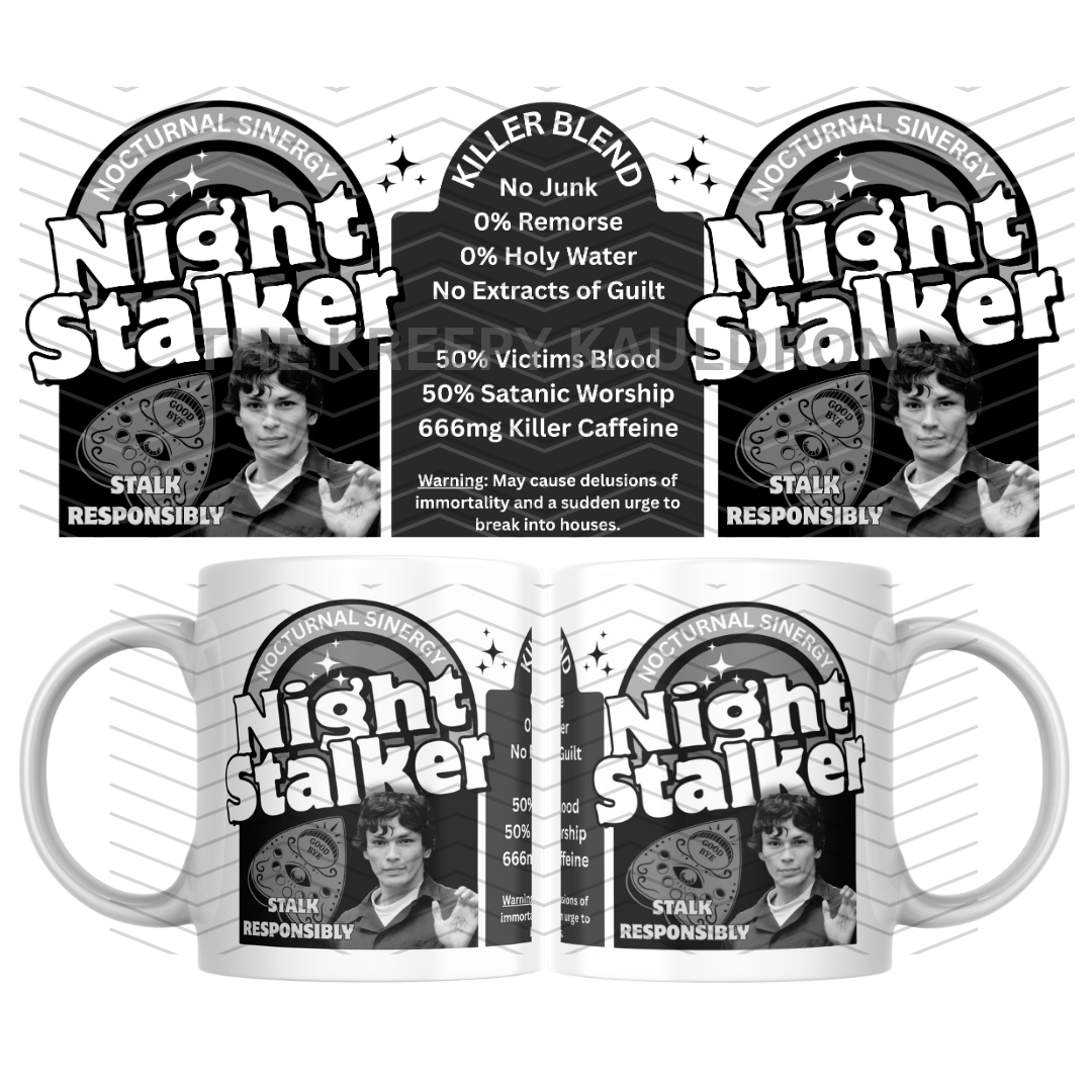 Richard Ramirez - Dark Humour Serial Killer True Crime Parody Mug Gift